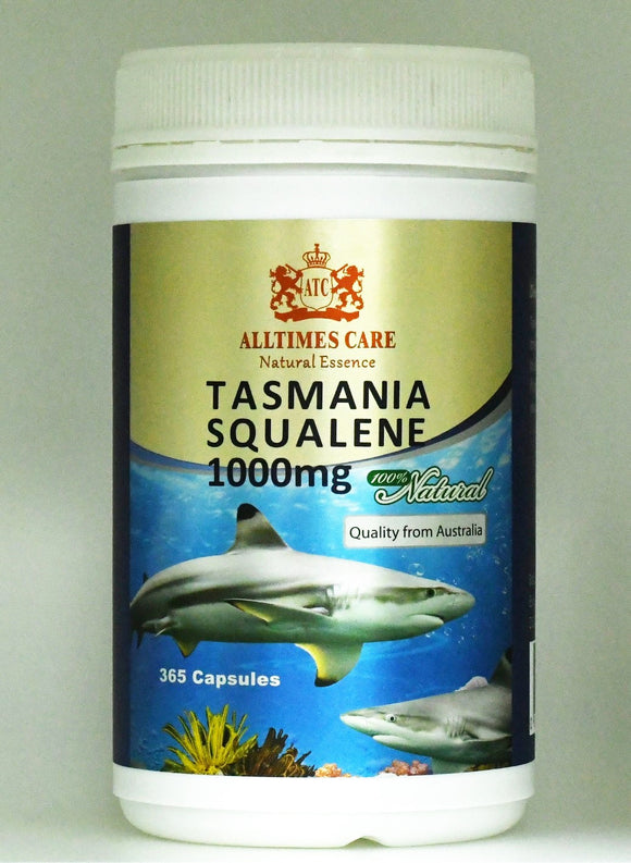澳洲Alltimes care 角鯊稀 Tasmania Squalene 1000mg 提高免疫力 抗氧化 護肝 促進新陳代謝